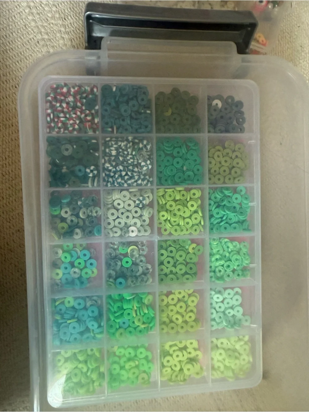 Multicolor Craft Sequin Kit – Assorted Pastel Colors